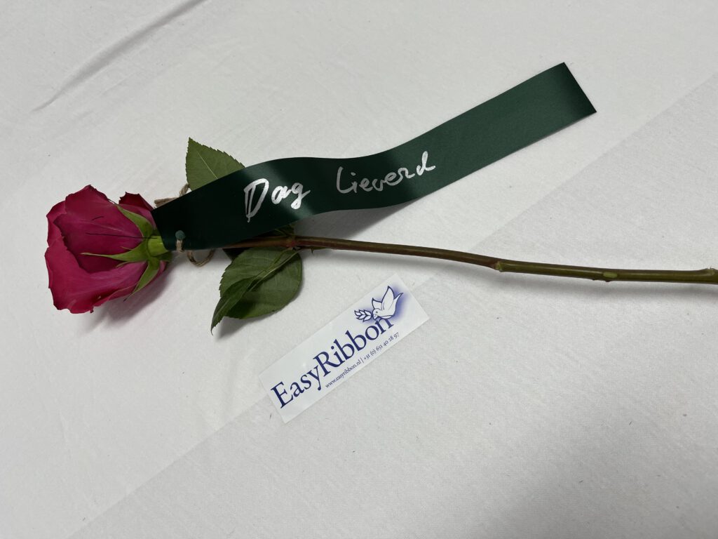 Lint voor 1 bloem