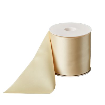 Rouwlint CreativeRibbon 100 MM Beige 075 Rol 25 meter