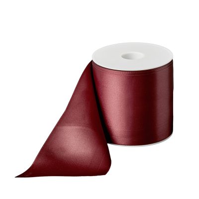 Rouwlint CreativeRibbon 100 MM Kardinalrot 019 Rol 25 meter