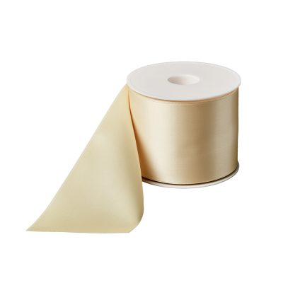 Rouwlint CreativeRibbon 75 MM Beige 075 Rol 25 meter