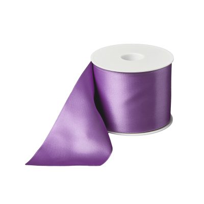 Rouwlint CreativeRibbon 75 MM Lila 085 Rol 25 meter