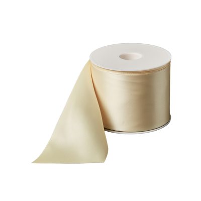 Rouwlint CreativeRibbon 75 MM Sekt 015 Rol 25 meter